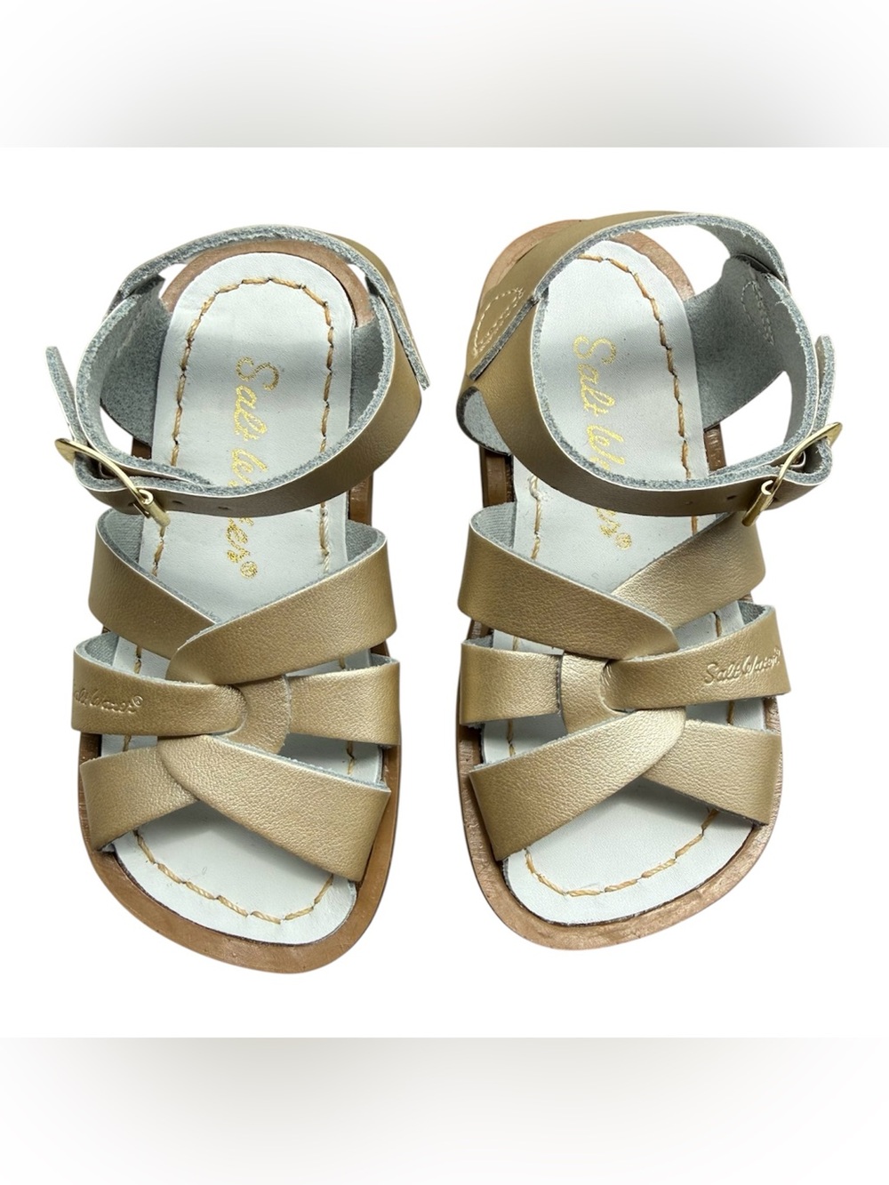 Saltwater “Original “ Sandal by Hoy in Little Girl’s Size 7  NWT